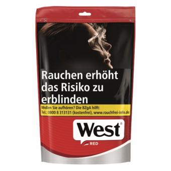 West Volume Tobacco Red ZIP-Beutel 