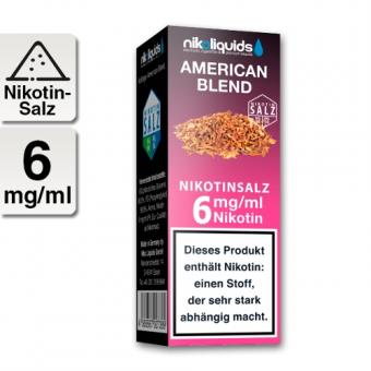 E-Liquid Nikotinsalz NIKOLIQUIDS American Blend 