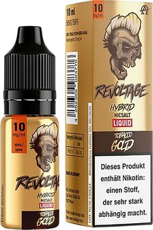 Revoltage Tobacco Gold E-Liquid aromatischer Tabakgeschmack 