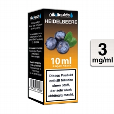 Nikoliquid ' Heidelbeere  ' 10 ml 0 mg/ml